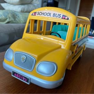 Calico critters school bus